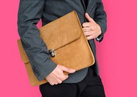 Formal Wear Brown Folder Bag Concept