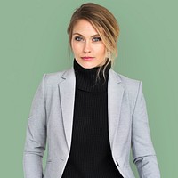 Business Woman Cool Looking Concept