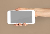 Hand Holding Smart Phone Landscape