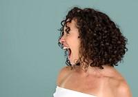 Adult Women Scream Shout Expression Studio