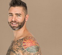 Men Portrait Show Tattoo Studio