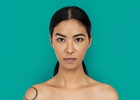 Asian Woman Stylish Studio