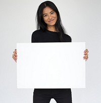 Studio People Shoot Portrait Isolated on White