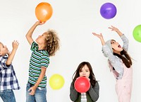 Kid Childhood People Race Emotional Studio Shoot