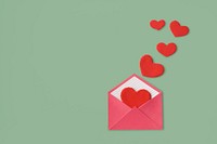 Love Letter Heart Floating Mail Correspondence Relationship