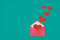 Love Letter Heart Floating Mail Correspondence Relationship