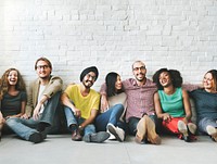People Diversity Friends Friendship Happiness Concept