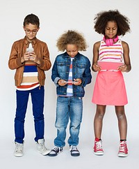 Children Digital Device Connection Communication Technology