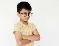 Elementary Age Boy Smart Thinking