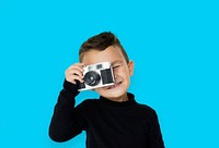 Little Boy Camera Photography Smiling