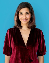 Woman standing and posing for photoshoot