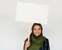 Portrait of a woman in hijab