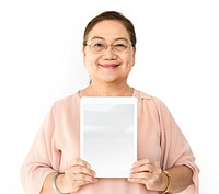 Portrait of a senior Asian woman