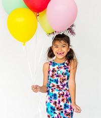 Young girl standing and posing for photoshoot