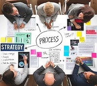 Process People Working Strategy Concept