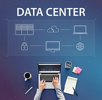 Data center global connection network technology system