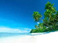 Tropical beach destination.