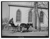 Shenandoah Valley. Sunday morning in the Shenandoah Valley. Saint Paul's Evangelical Reformed church is out in the country just north of Weyer's Cave. Sourced from the Library of Congress.