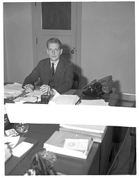 William Jay Hoff, Attorney in Office of the General Counsel, Production Division; ex-assistant, Corporation Counsel, New York City. Sourced from the Library of Congress.