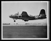 Douglas military aircraft Army. The Douglas A-20 (Havoc) light bomber, called the Boston by the British, is used by both the American Air Force and the Royal Air Force. It was designed as an attack bomber for hedge hopping and strafing operations against ground troops and installations. Because of the speed and performance abilities of this plane, the British have converted a number for use as night fighters. Some have also been used for reconnissance work. Armament details vary according to use, light and heavy guns being mounted in varying combinations. Sourced from the Library of Congress.