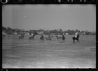 Activity at polo match, Abilene, Texas by Russell Lee