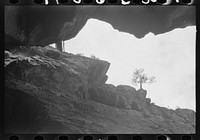 [Untitled photo, possibly related to: Box canyon near Ouray, Colorado] by Russell Lee
