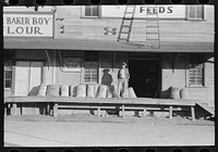 Feed store, Brownwood, Texas by Russell Lee