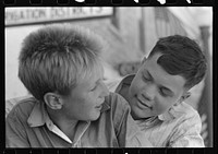 [Untitled photo, possibly related to: Youngsters, Vale, Oregon] by Russell Lee