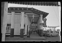 Street scene, Yuma, Arizona by Russell Lee