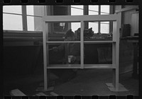 [Untitled photo, possibly related to: In the woodwork vocational training class, at the FSA (Farm Security Administration) farmworkers community, Eleven Mile Corner, Arizona] by Russell Lee