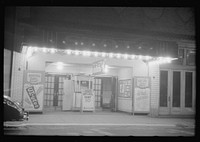 [Untitled photo, possibly related to: A small movie house on the main street of Durham, North Carolina]. Sourced from the Library of Congress.