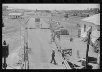 [Untitled photo, possibly related to: The dock at Little Creek, Virginia, the "Gateway to the South." The Norfolk end of the Norfolk-Cape Charles ferry]. Sourced from the Library of Congress.