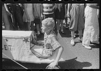 [Untitled photo, possibly related to: Soapbox auto race at July 4th celebration, at Salisbury, Maryland]. Sourced from the Library of Congress.