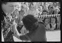 [Untitled photo, possibly related to: Entries in beauty contest during July 4th celebration at Salisbury, Maryland]. Sourced from the Library of Congress.