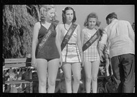 [Untitled photo, possibly related to: Beauty contest during July 4th celebration at Salisbury, Maryland]. Sourced from the Library of Congress.