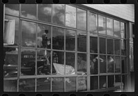 [Untitled photo, possibly related to: At a truck service station on U.S. 1 (New York Avenue), Washington, D.C.]. Sourced from the Library of Congress.