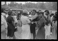 Funeral of nineteen year old  sawmill worker in Heard County, Georgia. Sourced from the Library of Congress.