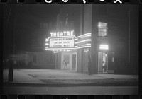 [Untitled photo, possibly related to: The movie house in Greensboro, Greene County, Georgia]. Sourced from the Library of Congress.