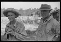 [Untitled photo, possibly related to: The sons of Mr. E.A. Marcus, FSA (Farm Security Administration) borrower, near Woodville, Green County, Georgia]. Sourced from the Library of Congress.