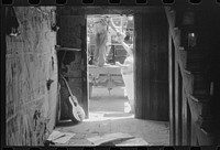 The family of Russell Tombs moving out of their home which is being taken over by the army in Caroline County, Virginia. Sourced from the Library of Congress.