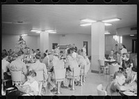 [Untitled photo, possibly related to: In the cafe at the municipal airport in Washington, D.C.]. Sourced from the Library of Congress.