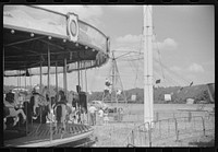 [Untitled photo, possibly related to: Amusements at a small American Legion fair near Bellows Falls, Vermont]. Sourced from the Library of Congress.