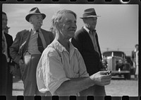 Spectators watching sulky races at the Rutland Fair, Vermont. Sourced from the Library of Congress.