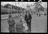 Visitors at the Champlain Valley Exposition, Essex Junction, Vermont. Sourced from the Library of Congress.