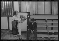 [Untitled photo, possibly related to: Tired visitors at the Rutland Fair, Rutland, Vermont]. Sourced from the Library of Congress.