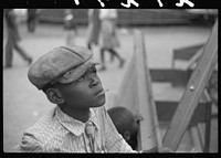 At the Greene County fair, Greensboro, Georgia. Sourced from the Library of Congress.
