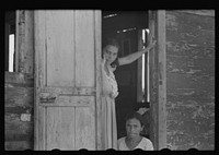 [Untitled photo, possibly related to: In slum area in Ponce, Puerto Rico]. Sourced from the Library of Congress.