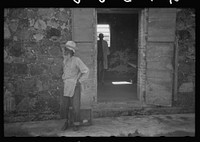 [Untitled photo, possibly related to: Charlotte Amalie, St. Thomas Island, Virgin Islands. One of the inmates of the insane asylum at the hospital. He is an alien of Indian nationality, but cannot be sent back to India because of the expense and war conditions]. Sourced from the Library of Congress.