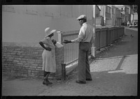 [Untitled photo, possibly related to: Charlotte Amalie, St. Thomas Island, Virgin Islands. A side street]. Sourced from the Library of Congress.