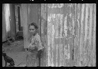 Yabucoa, Puerto Rico. Wife of a sugar mill worker who is on strike at the mill. Sourced from the Library of Congress.